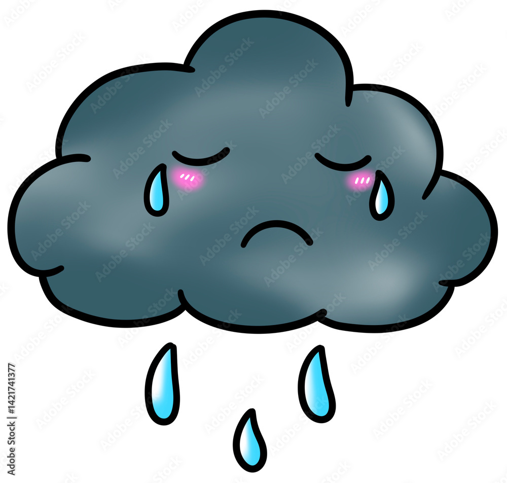 Obraz premium cloud and rain