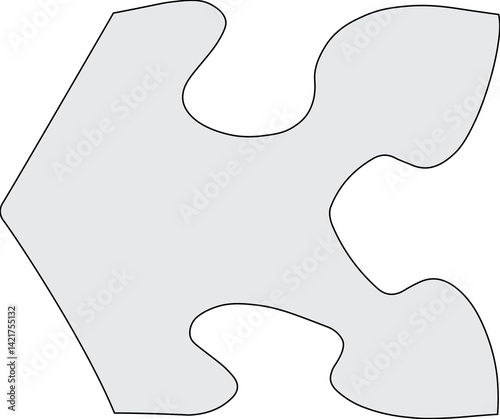 Infographic Puzzle Piece