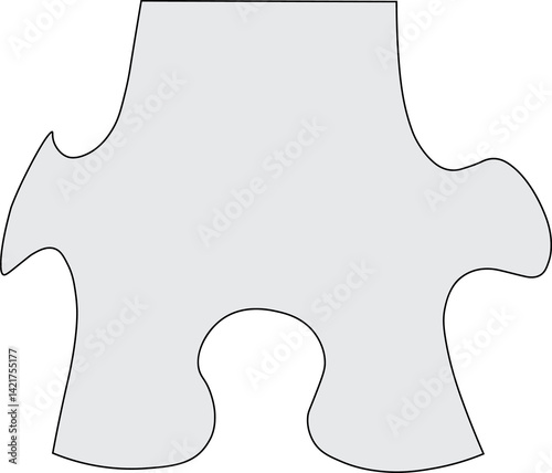 Infographic Puzzle Piece