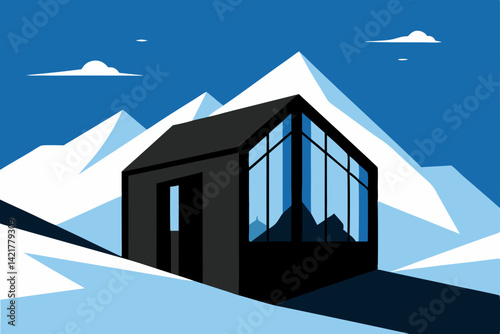 vector illustration of a house