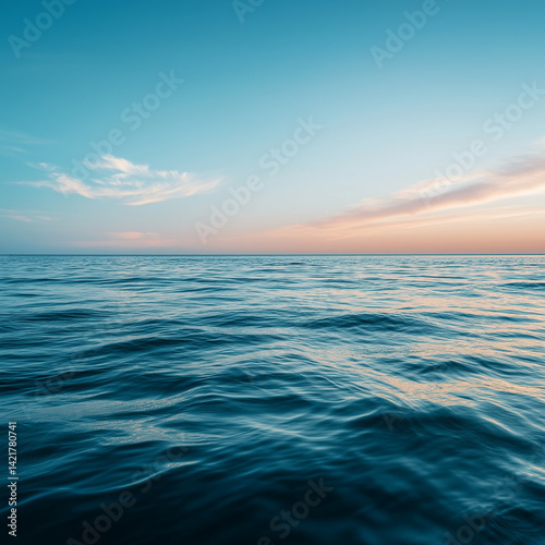 Tranquil Ocean Horizon