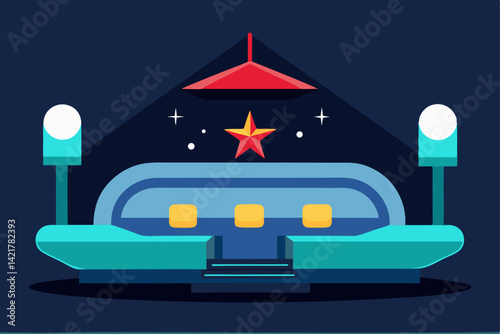 passenger ship in the sea