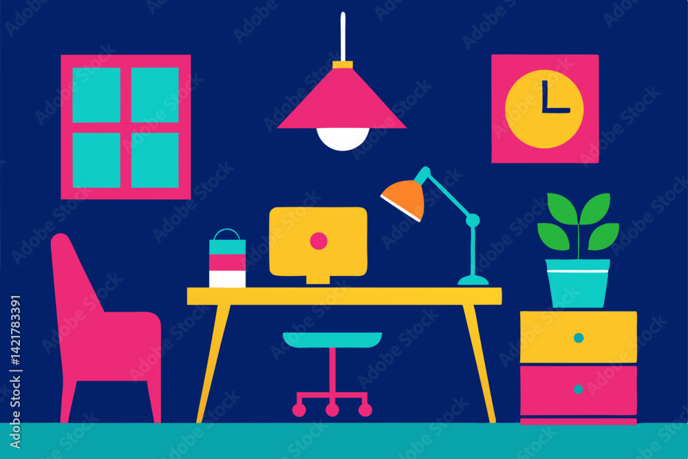 Fototapeta premium living room interior with furniture