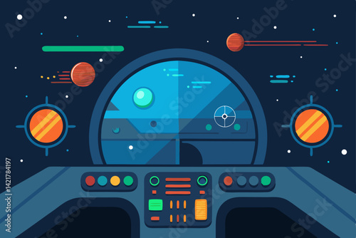 vector illustration of an abstract background