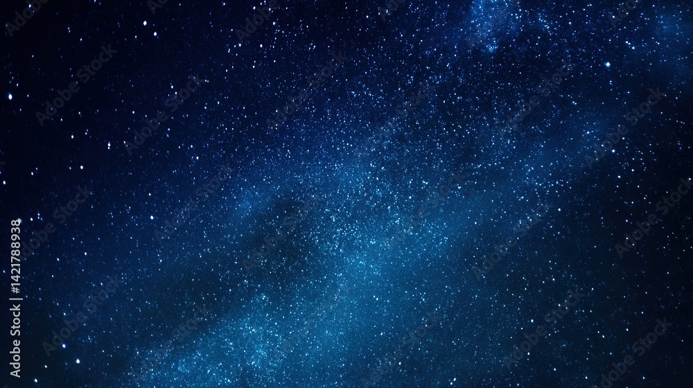 Fototapeta premium Stunning Milky Way Night Sky Full of Stars