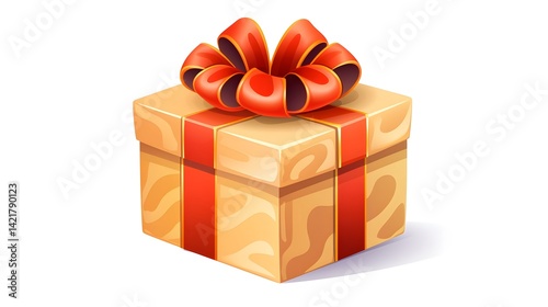 Colorful Cartoon Present Vector Illustration for Greeting Cards and Celebration Designs