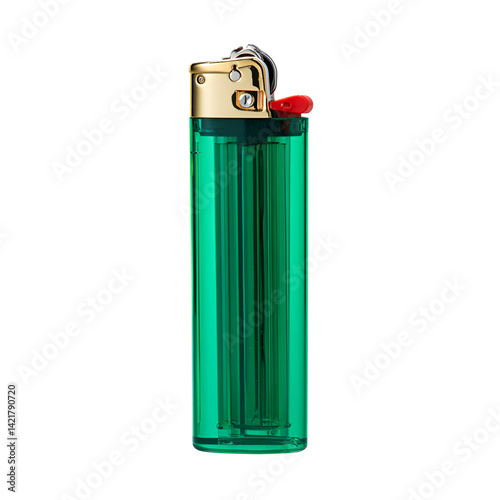 green cigarette lighter