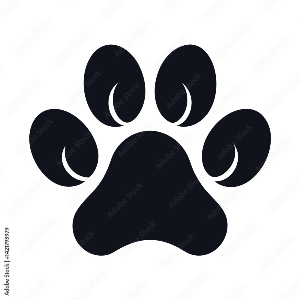 paw print vector paw print vector