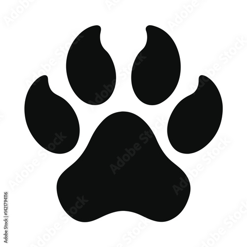 paw print vector