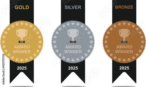Competition Awards Showcasing Gold, Silver, and Bronze Honors for 2025 Achievements