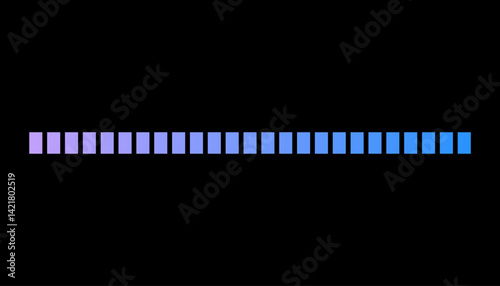 Obraz na płótnie Loading or progress completed percentage bar, loading status bar, download progress icon vector w salonie