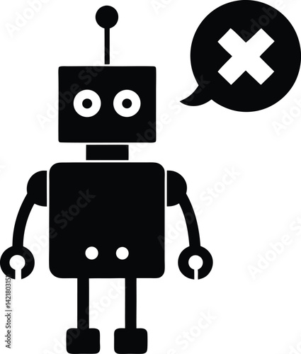 set of funny cartoon android