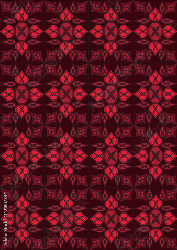 abstract red background
