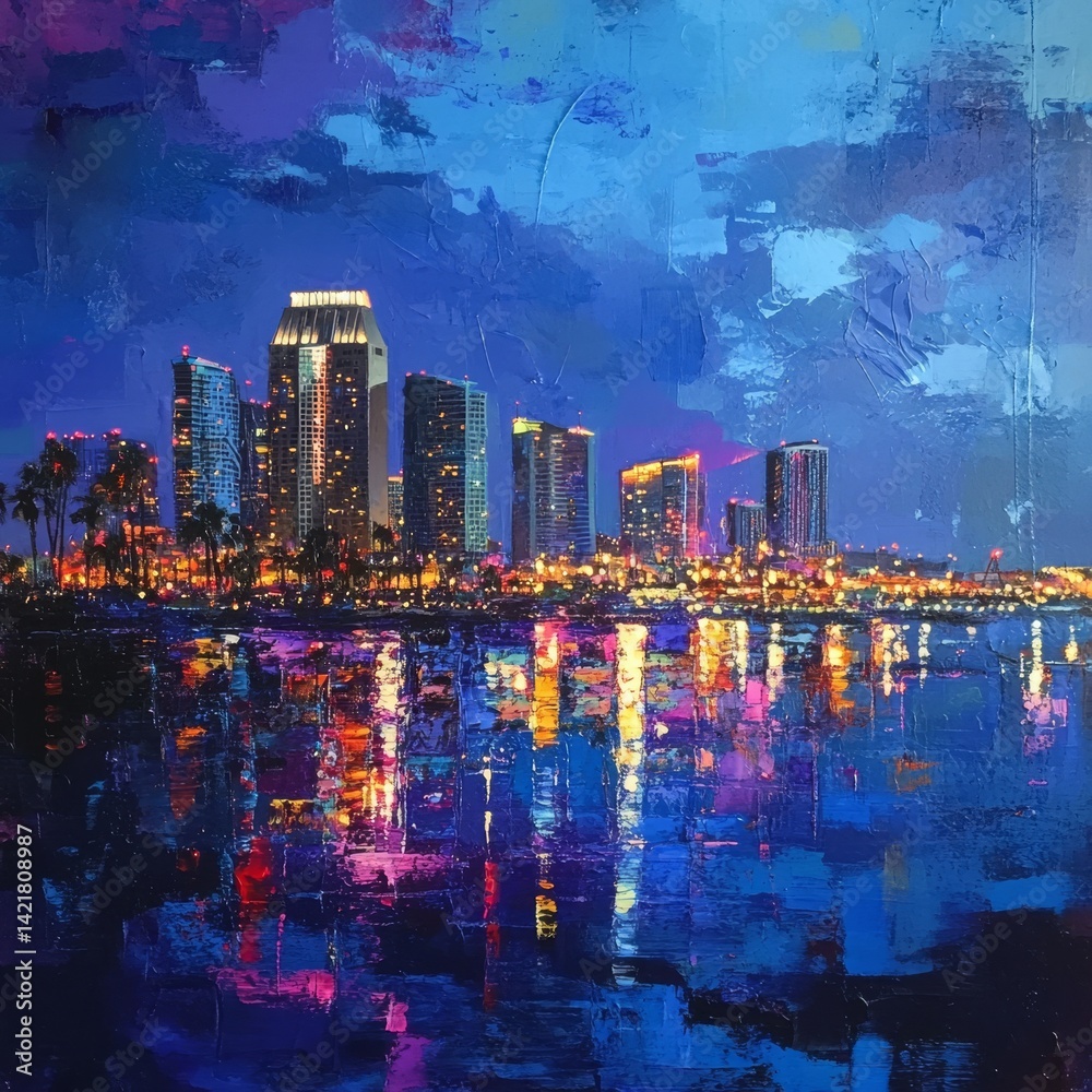 Obraz premium Coronado overlooks San Diego.