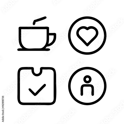 Simple Set of Sleep Related Vector Line Icons. Contains such Icons as Insomnia, Pillow, Sleeping Pills and more. Editable Stroke. 48x48 Pixel Perfect.
