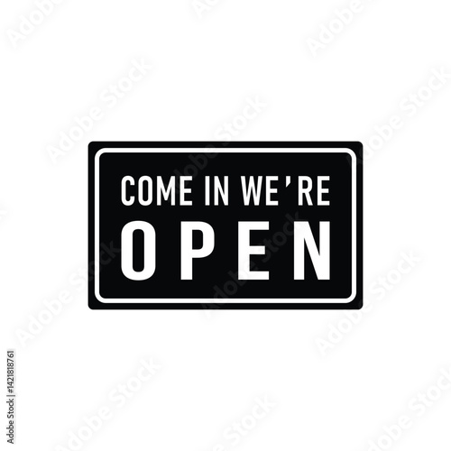 open sing icon, template, flat, design, vector, illustrations, education, style, trendy, collections
