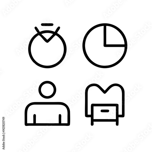 Simple Set of Sleep Related Vector Line Icons. Contains such Icons as Insomnia, Pillow, Sleeping Pills and more. Editable Stroke. 48x48 Pixel Perfect.
