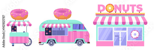 49 - Food shop track cart