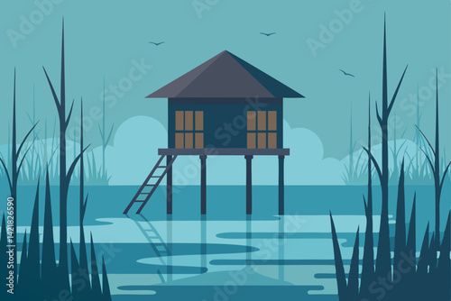 house on the water
