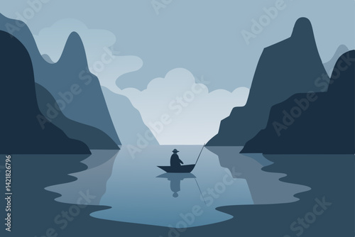 iceberg in the sea