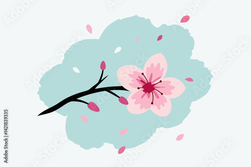 cherry blossom background flower