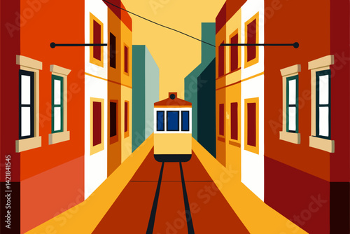 city street scene