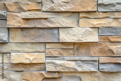 Stone veneer wall texture