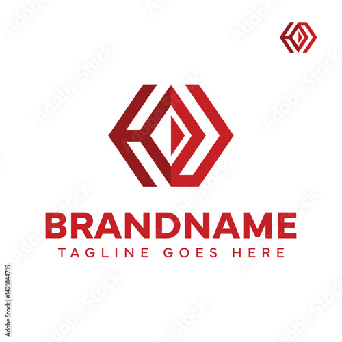 Letters HU or HN Diamond Logo, symbolizing elegance, strength, and premium identity