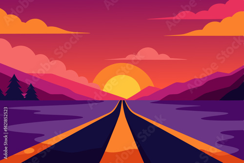 road in the mountains