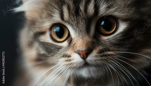 Close-up of a cat's face (1)