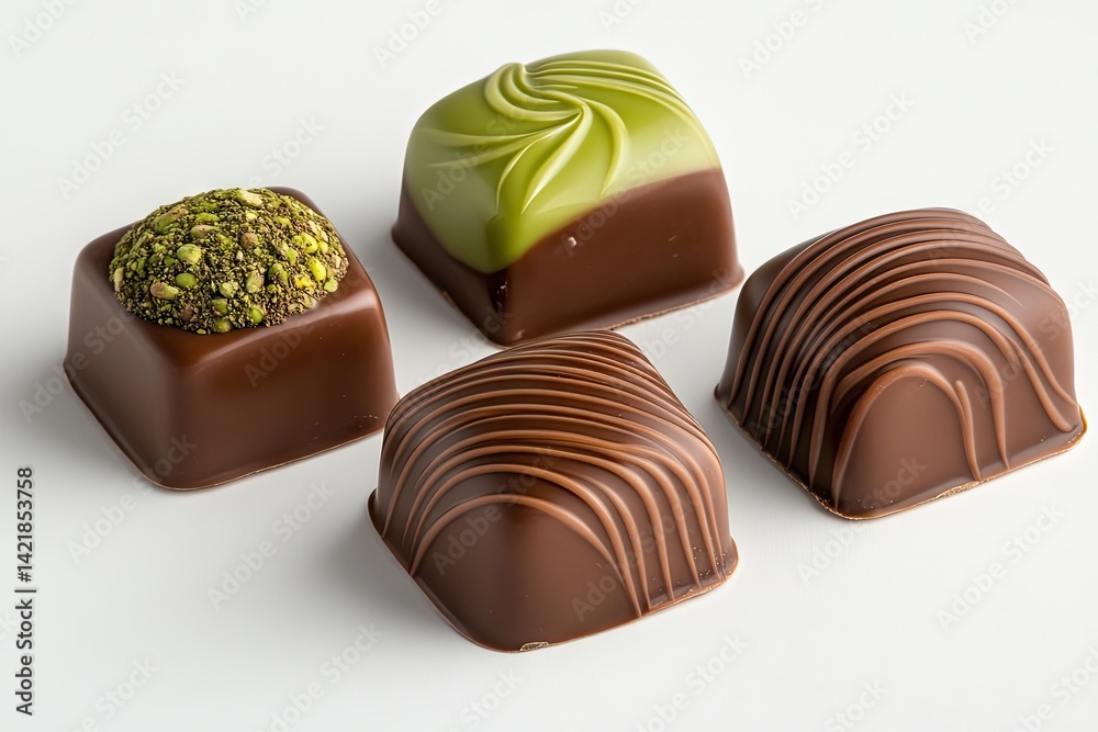 Obraz premium Assorted chocolate truffles