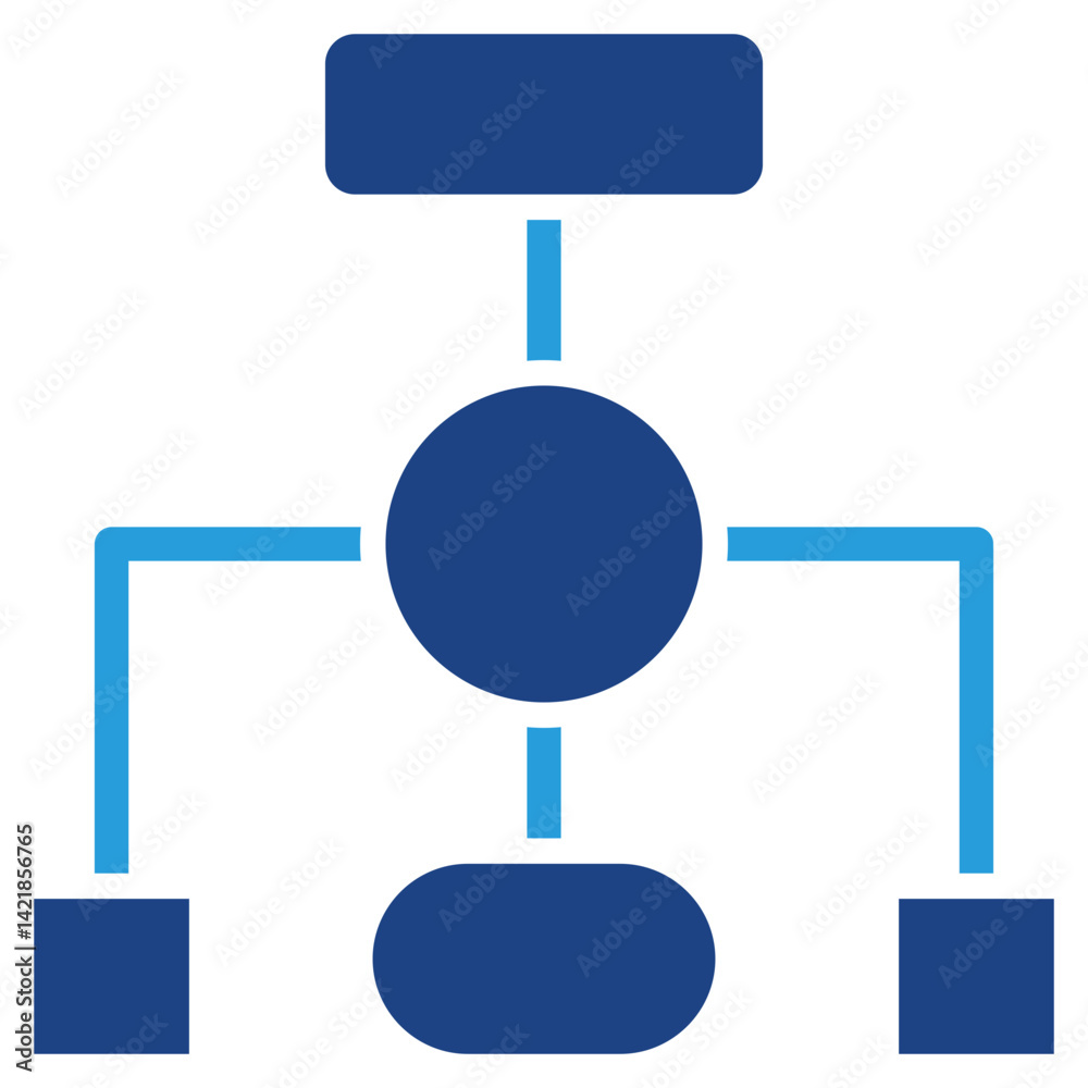 Flowchart Icon Flowchart Icon