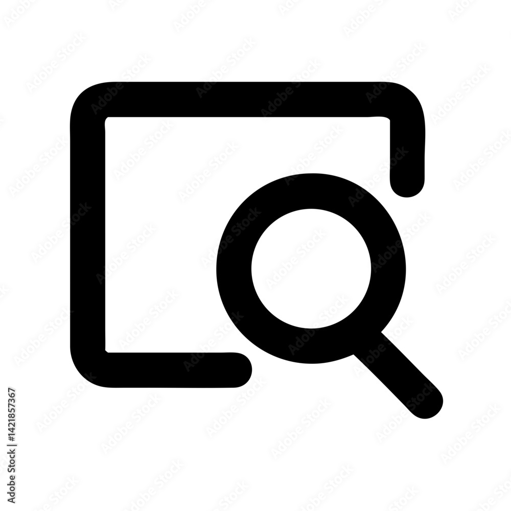 search icon on transparent background for apps and websites search icon on transparent background for apps and websites