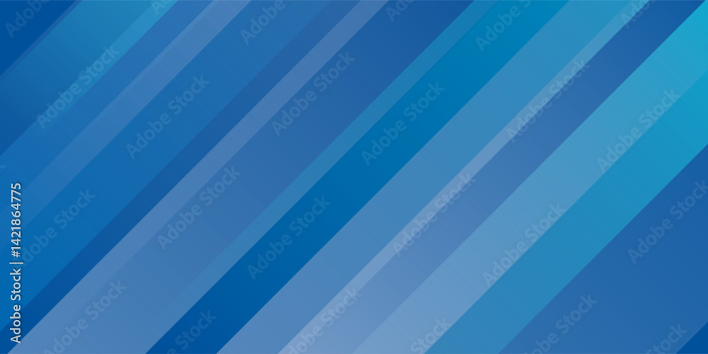 Obraz premium Abstract bacgkround blue and white gradient. Modern blue abstract rectangle box lines background for presentation design, banner, brocure, and business card