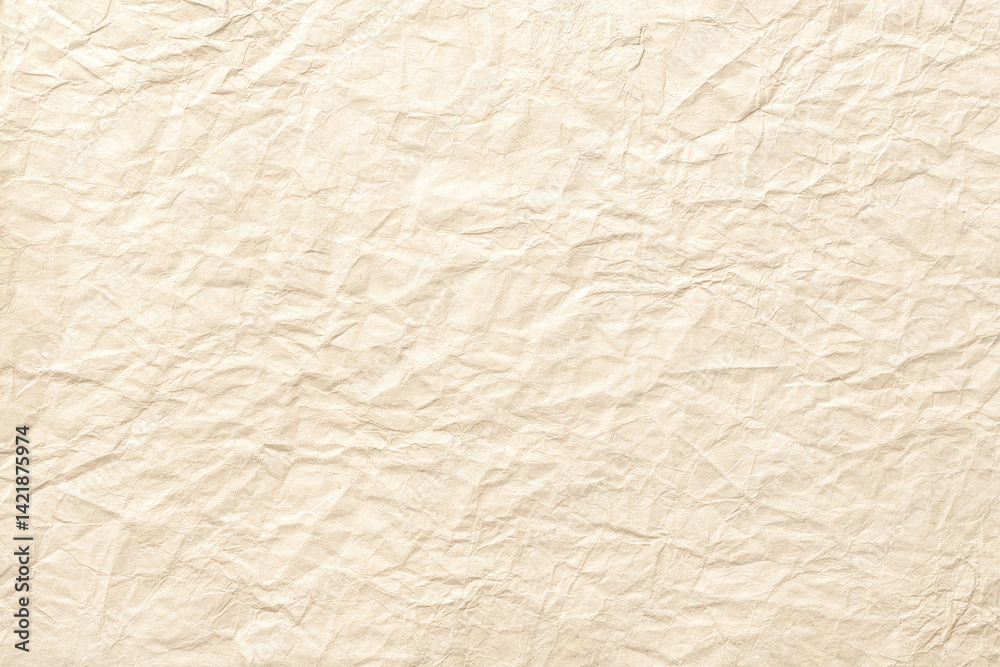 Fototapeta premium old paper texture background, vintage manuscript with crumpled surface