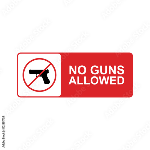 carrying a gun is prohibited