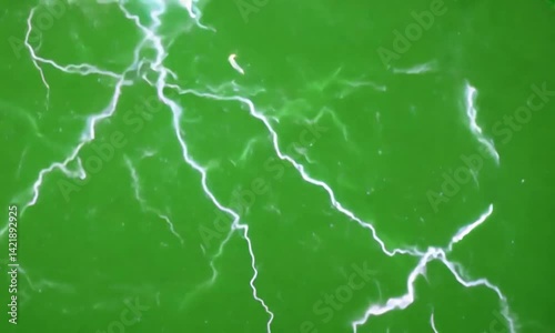 Lightening on the green screen