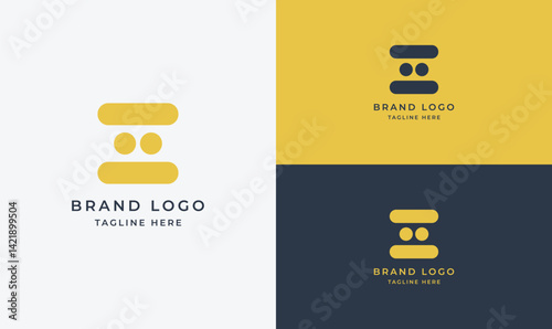 Futuristic AI Letter I Logo – Bold Vector Icon for Software, Web Design, and Business Templates