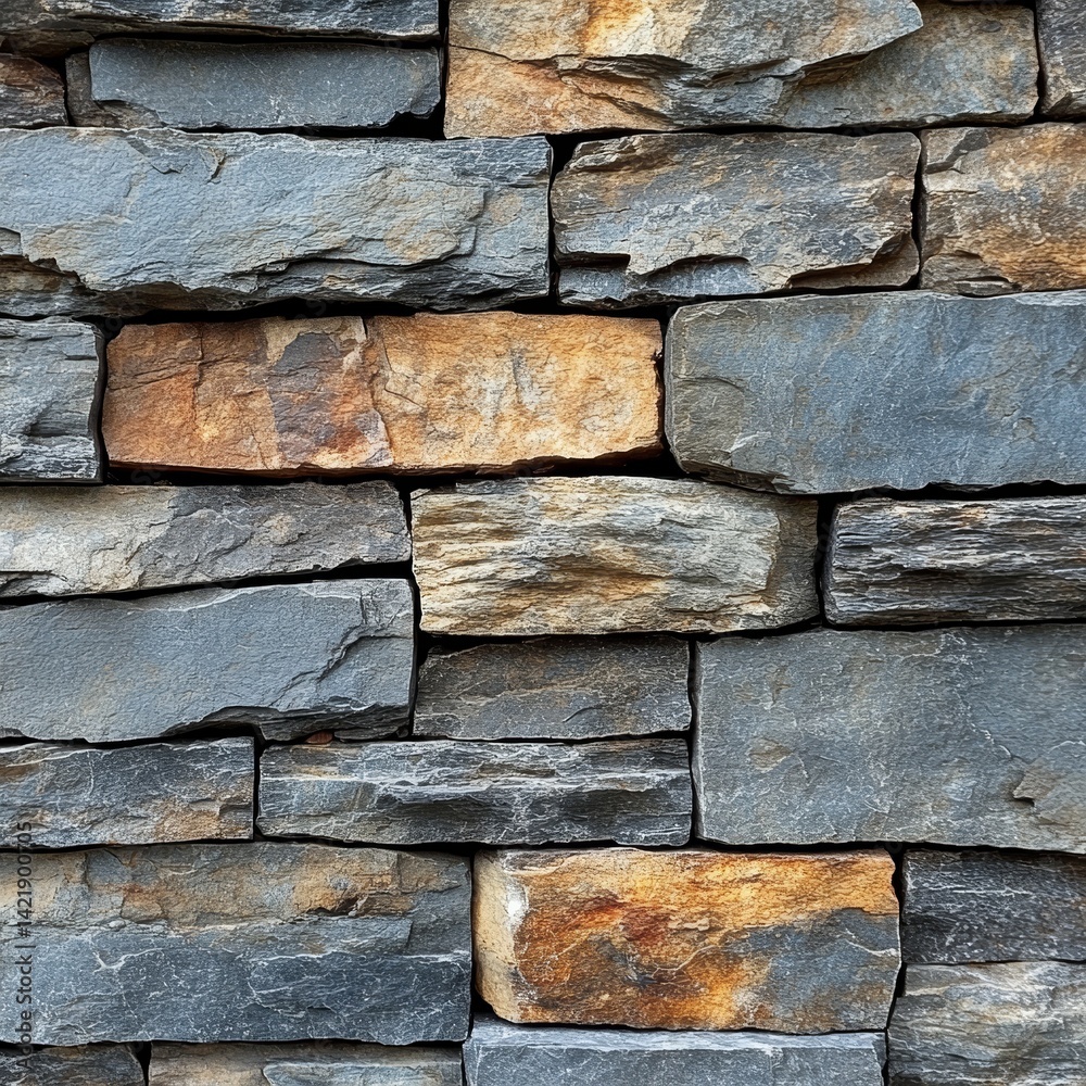 Highresolution texture rustic brown and yellow stone wall background for design projects Highresolution texture rustic brown and yellow stone wall background for design projects
