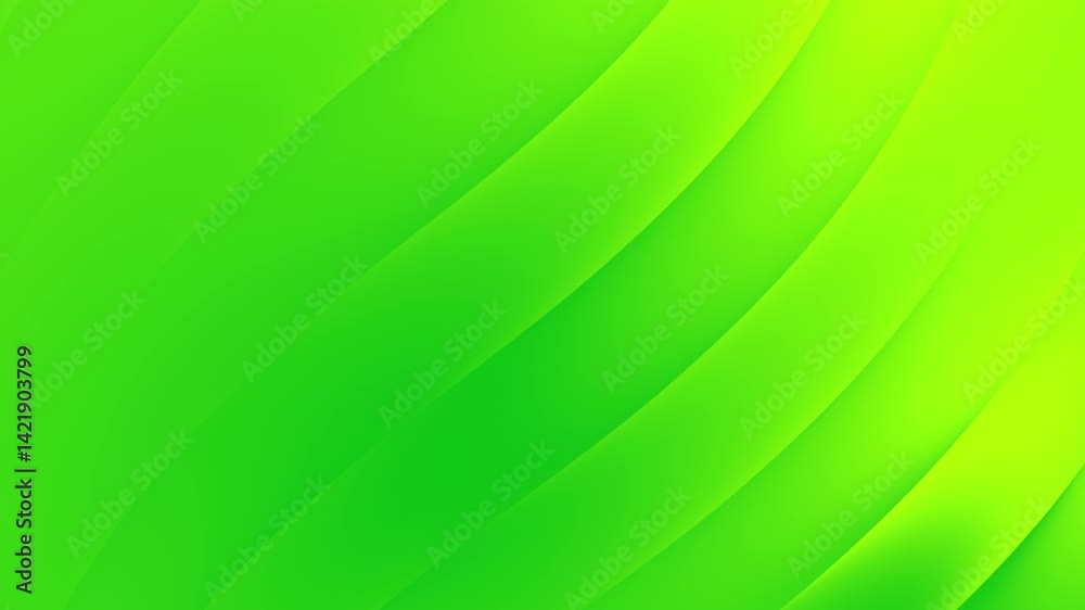green background animation featuring layered wave patterns and light gradients. Perfect for clean, organic, and creative video backdrops