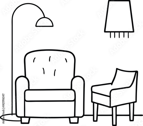 continuous-one-line-interior