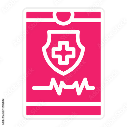 Vector Design Medical App Icon Style