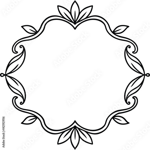 frame-or-branch--floral-element--flourish-divider