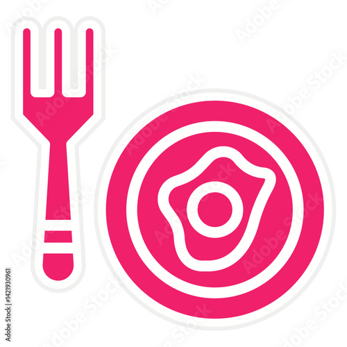 Breakfast Icon Style