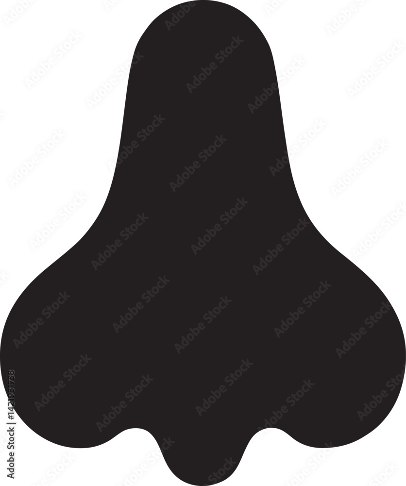 Nose logo icon design PNG isolated illustration Nose logo icon design PNG isolated illustration