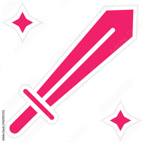 Sword Toy Icon Style