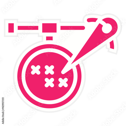 Needlework Icon Style