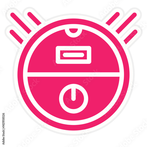 Robot Vaccum Icon Style