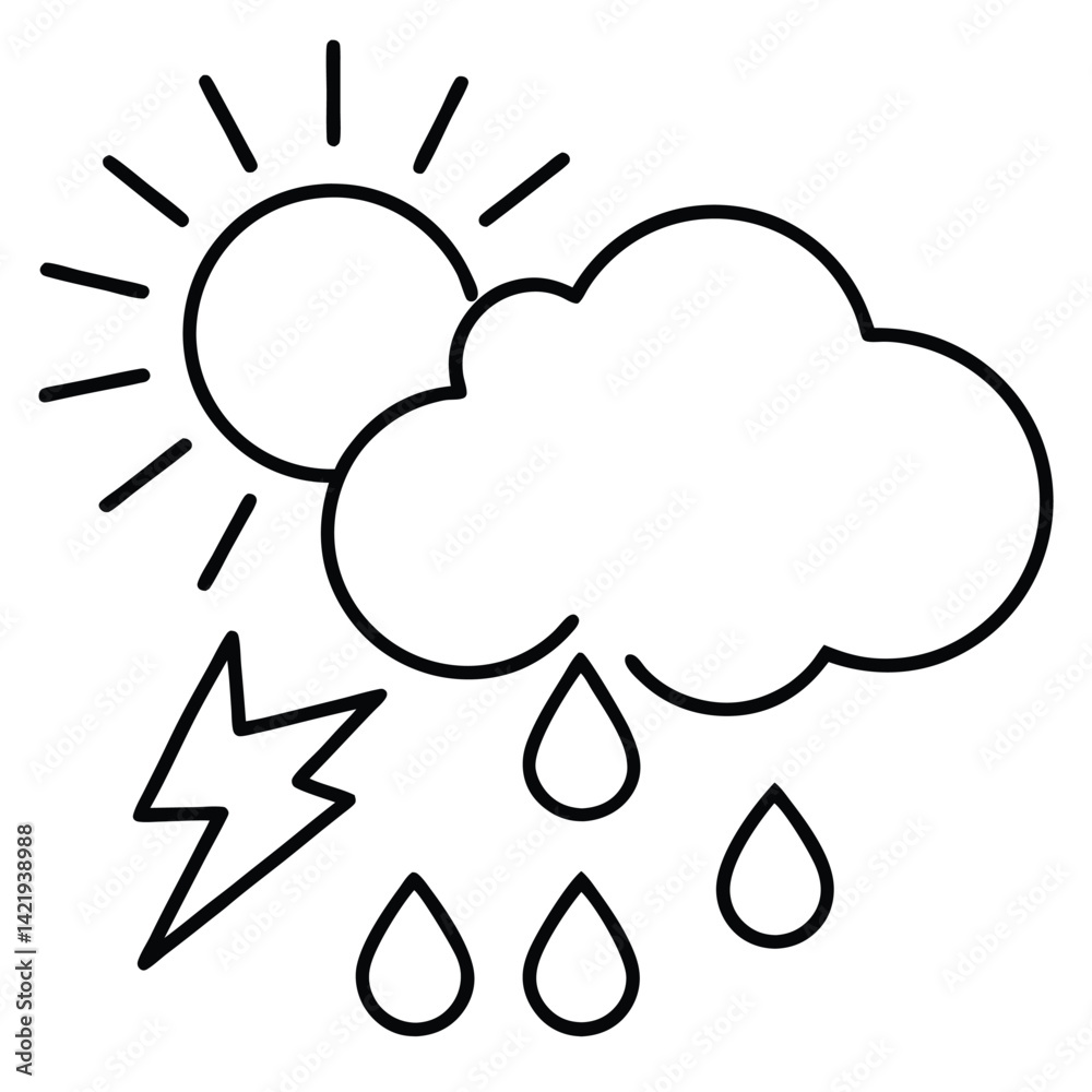 weather icon vector illustration weather icon vector illustration