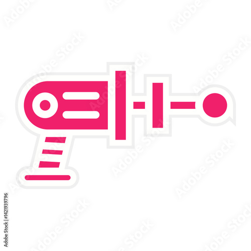 Space Gun Icon Style